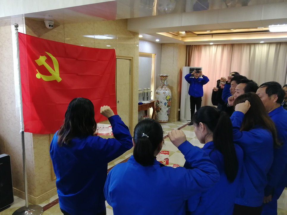 安慶稅務(wù)局機(jī)關(guān)第四支部和我司黨支部結(jié)對(duì)共建