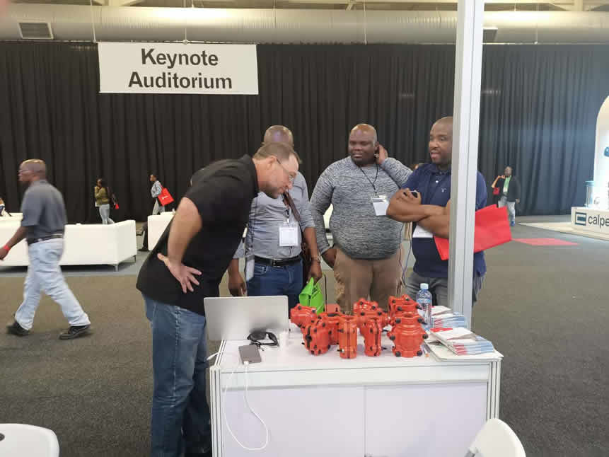 我司參加南非國際展覽會