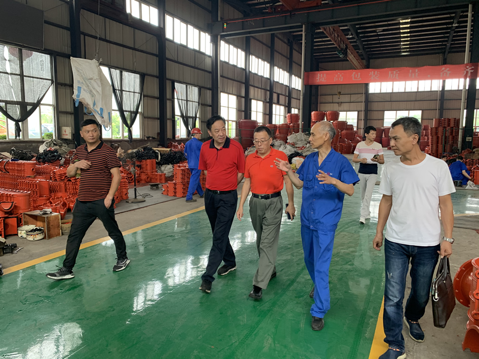 廣西水協(xié)會(huì)長楊建勞、秘書長鄭家榮來我司考察 座談 調(diào)研