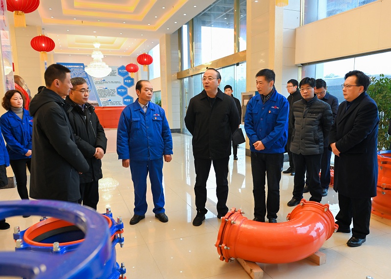 市委書記張祥安來我司調(diào)研復(fù)工復(fù)產(chǎn)工作